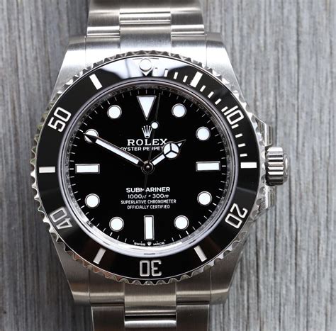 Rolex Submariner (No Date) Data Nuov